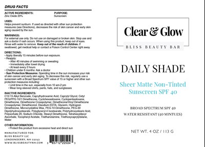 Package Label (Bliss 205)